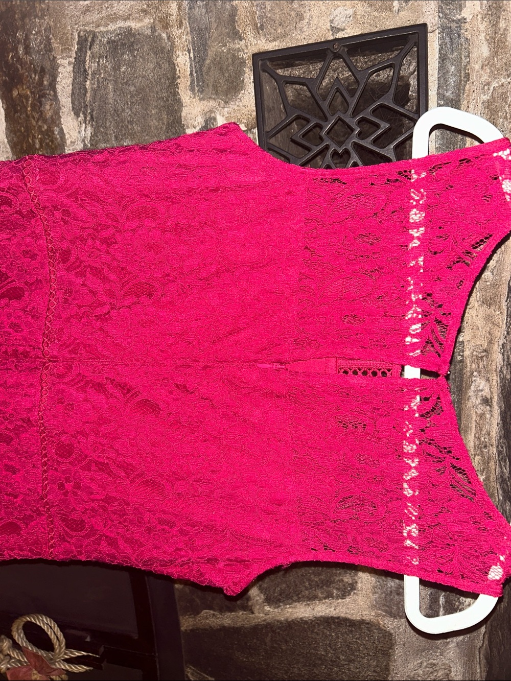 Women’s Red Spring Mini Dress - Picture 2 of 7